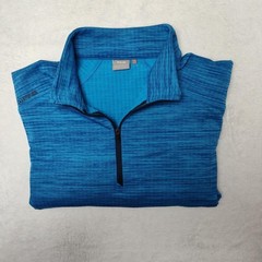 PING Sensorwarm Pullover Mens Medium Blue Quarter Zip Thermal Golf Performance
