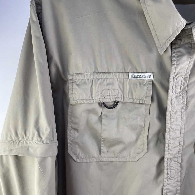 Vintage Y2K Nike ACG Shirt Mens Transformer Outdoor Hiking Zip off Sleeves gallery