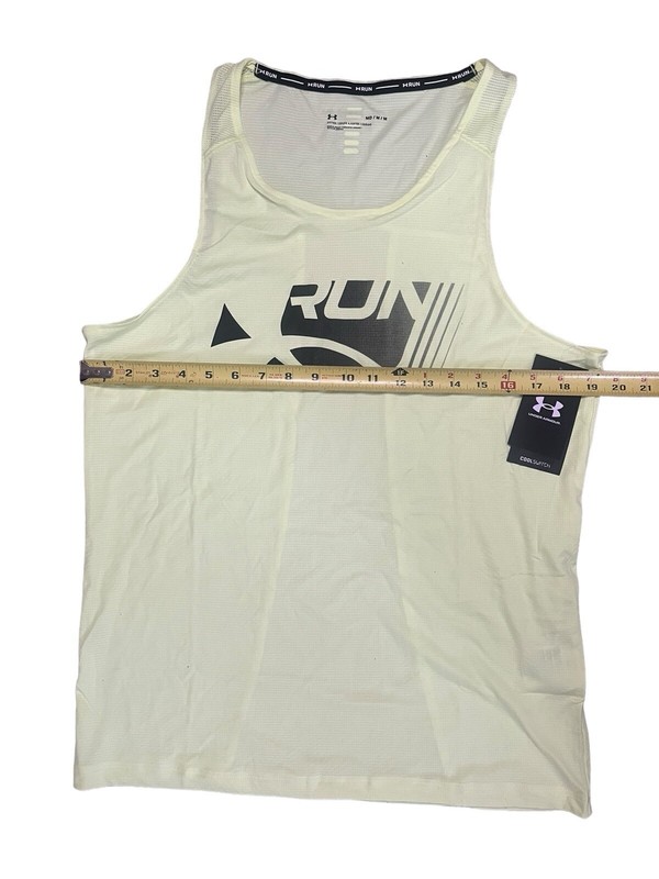 Under Armour Fitted CoolSwitch Run Singlet/Tank, Men’s Medium- NWT $40 gallery