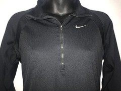 Men’sNIKE Dri-FIT Element Quarter Zip Running Top sz Small-Pre -owned- Pullover.