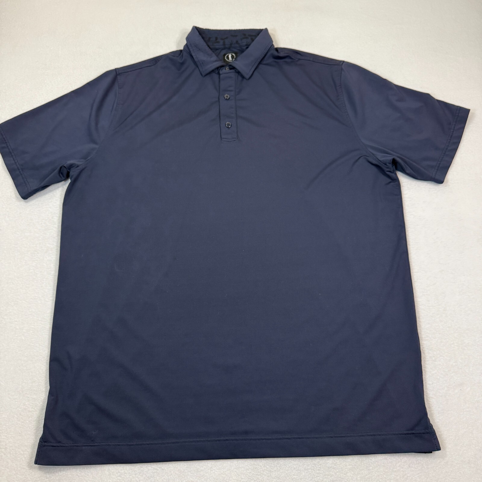 U Suck At Golf Polo Shirt Mens XL Navy Blue USAG Active Tee Outdoor Casual gallery