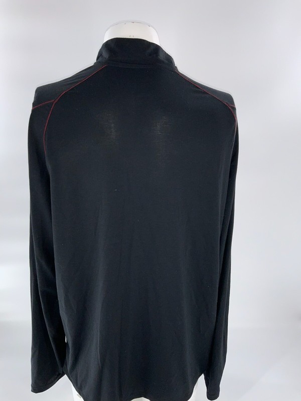 Paradox Merino Blend DriRelease Pullover XL Men Gray ¼ Zip Poly Wool YGI B2-447 gallery