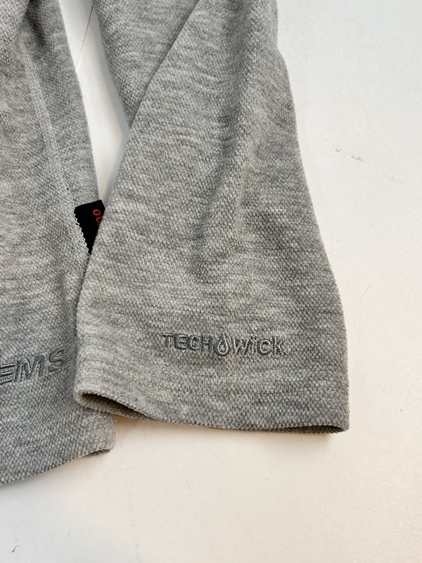 Eastern Mountain Sports Base Layer Tech Wick Mens Size XL Thermo 1/4 Zip Gray gallery