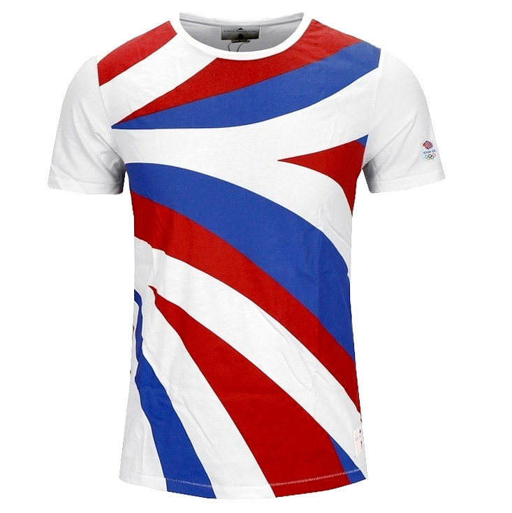 Adidas Olympia UK Men's T-Shirt Stell McCartney White/Blue/Red S-XXL gallery