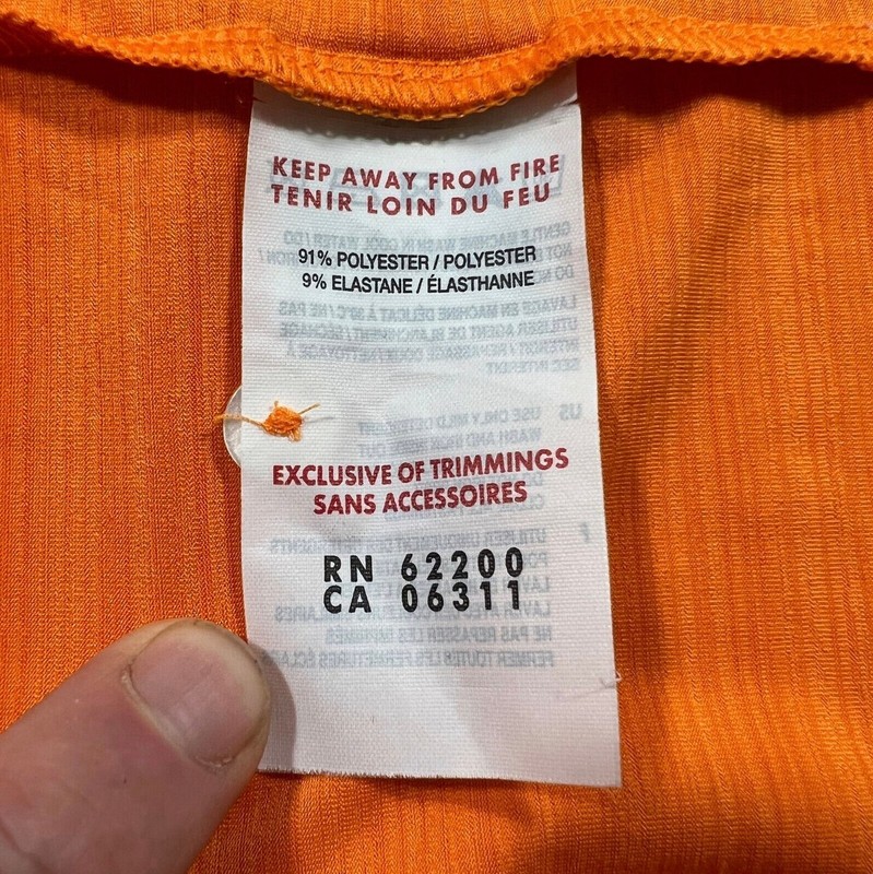 Puma DryCell Men's Size L Solid Orange Athletic Golf Tennis Polo Shirt gallery