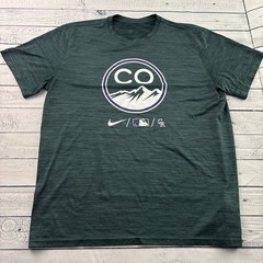 Nike Colorado Rockies City Select Short Sleeve Athletic T Shirt Men’s XL Green