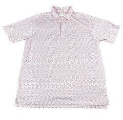Donald Ross Mens Polo Large Performance Stretch Golf Shirt Athletic