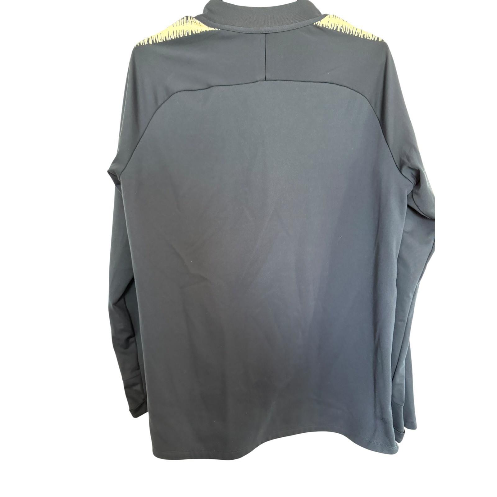 Nike France FFF Dri-FIT Squad Drill Top Mens Large Navy Blue 1/4 Zip Pullover gallery