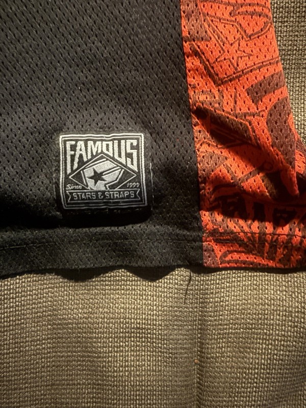 Vintage Famous Stars And Straps Men’s XL Basketball Jersey….Rare gallery