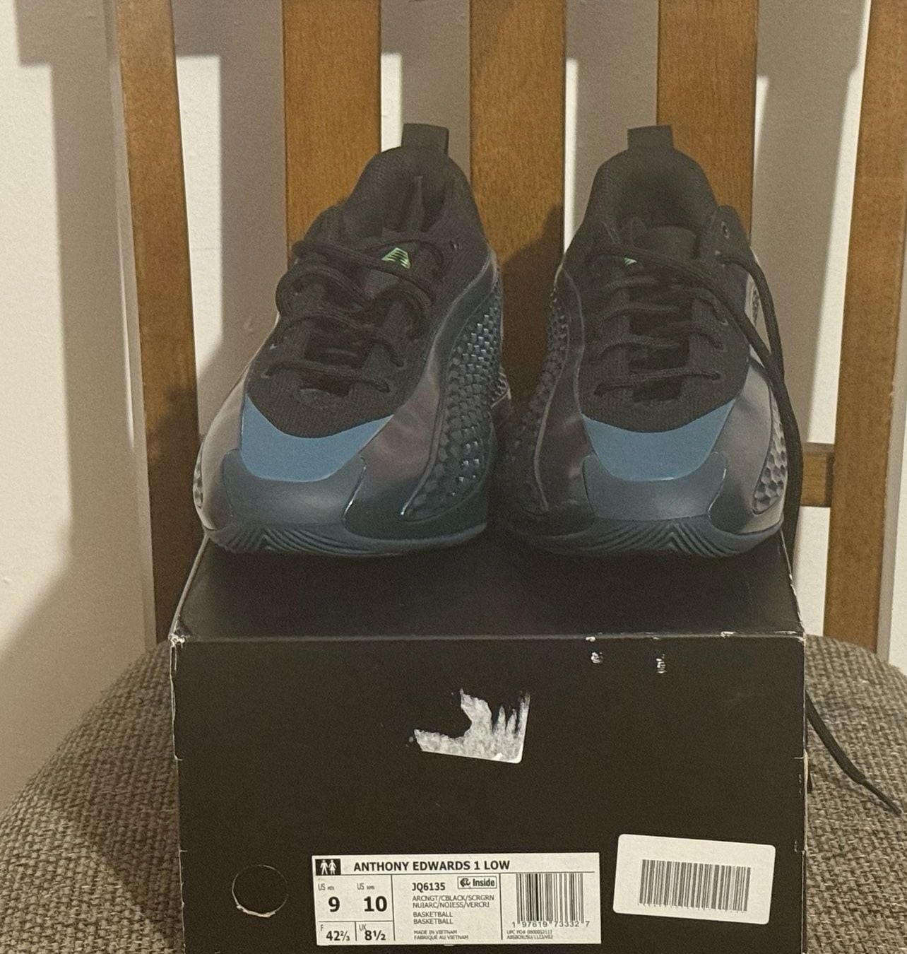 Adidas Anthony Edwards 1 Low Basketball Shoes Size 9 gallery
