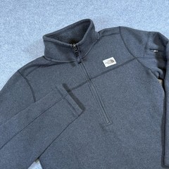 The North Face Pullover Mens Small Gray 1/4 Zip Fleece Hiking NF0A3YR8
