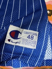 Orlando Magic Vintage Basketball Jersey #1 Hardaway Champion Striped Logo NBA 48