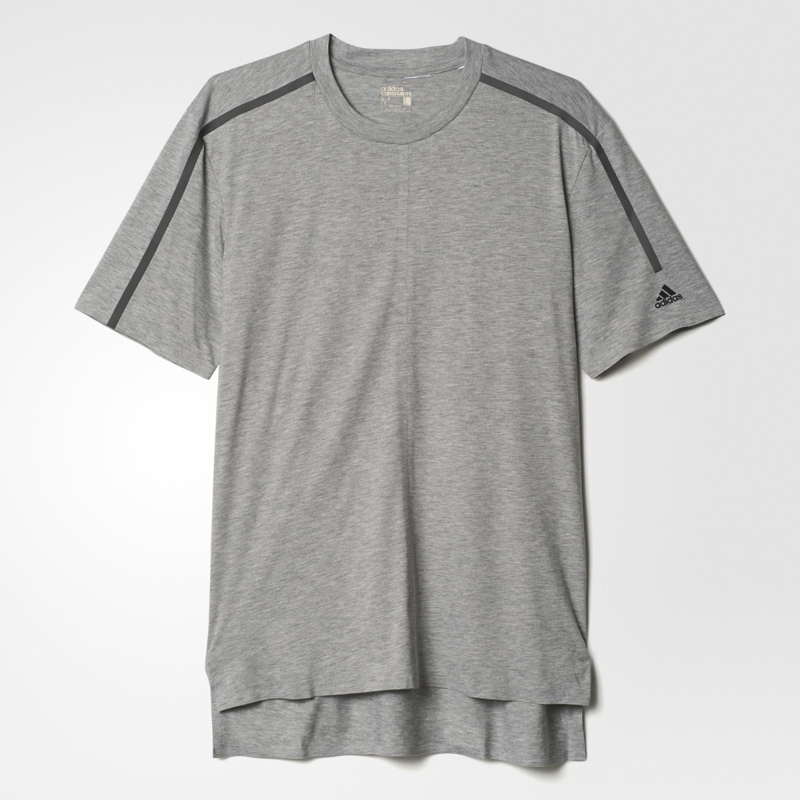Adidas STANDARD 19 AEROKNIT Tee CLIMACOOL Training gym Running Shirt Top~Mens Lg gallery