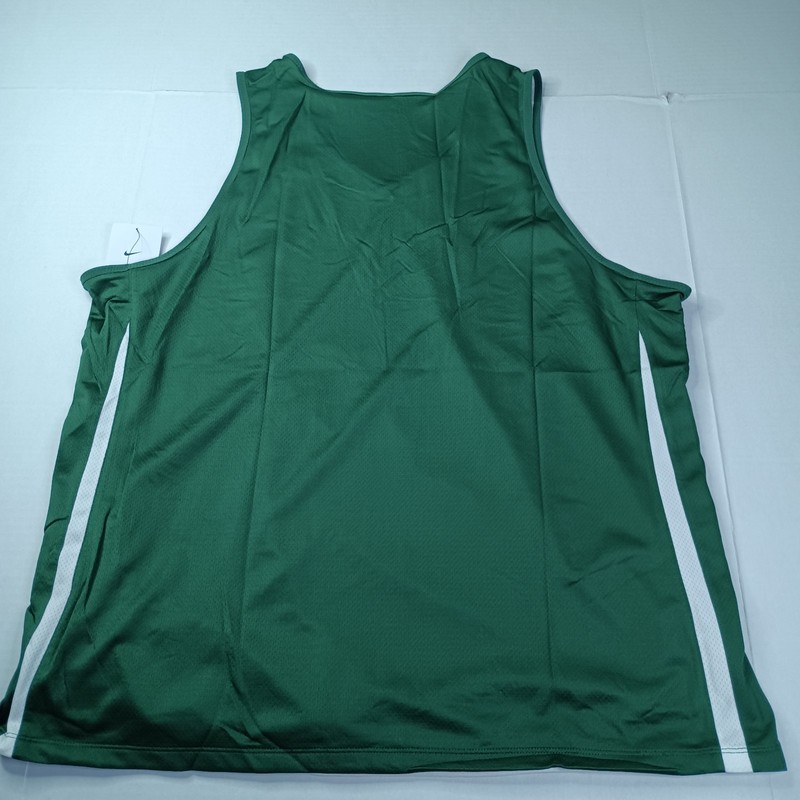 Nike Men’s Practice Basketball Jersey Reversible Green White Size 2XL XXL New gallery