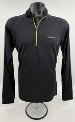 Columbia CharcoalGray Light Weight Running Shirt Omni-Shade Men’s Size Medium M