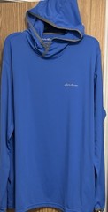 Eddie Bauer Men’s Marine Air UPF FREEdry Long-Sleev.e Hoody Size Med