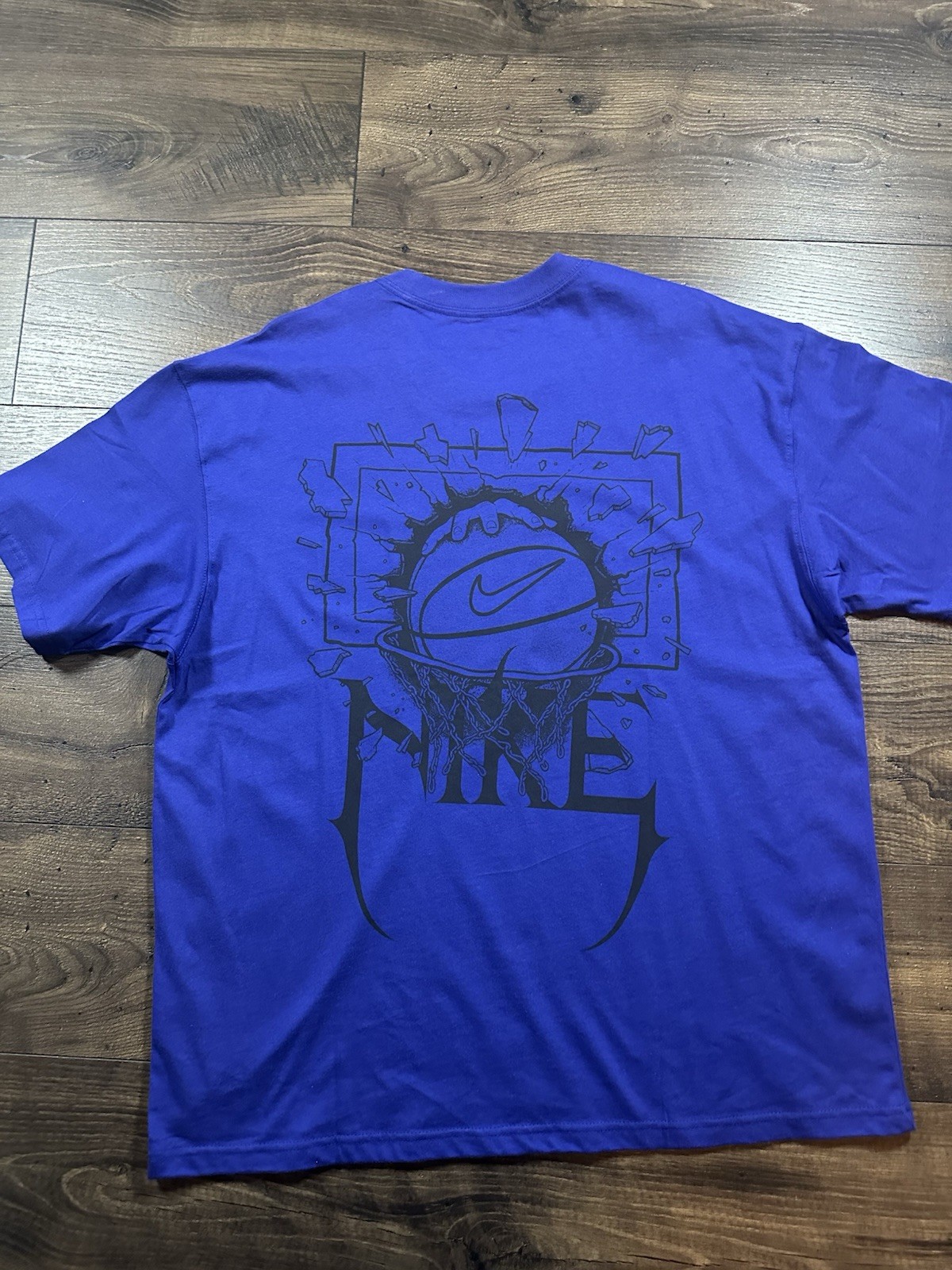Nike Max90 Basketball S/S Tee Blue HJ3431-539 Size Large NWT gallery