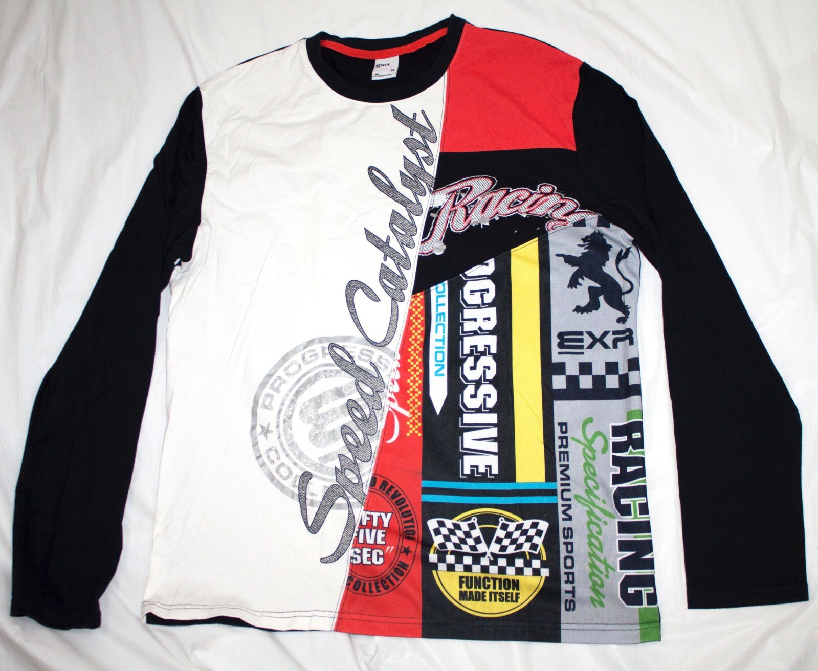 EXR Function Made Itself Speed Catalyst Mens Long Sleeve Athletic Shirt Size XL gallery