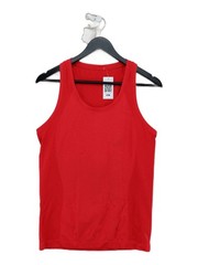 Sweaty Betty Men’s T-Shirt L Red Polyamide with Elastane, Polyester Basic