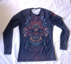 Origin Compression Fit Men’s 2XL Long Sleeve Japanese Style Art Made In USA