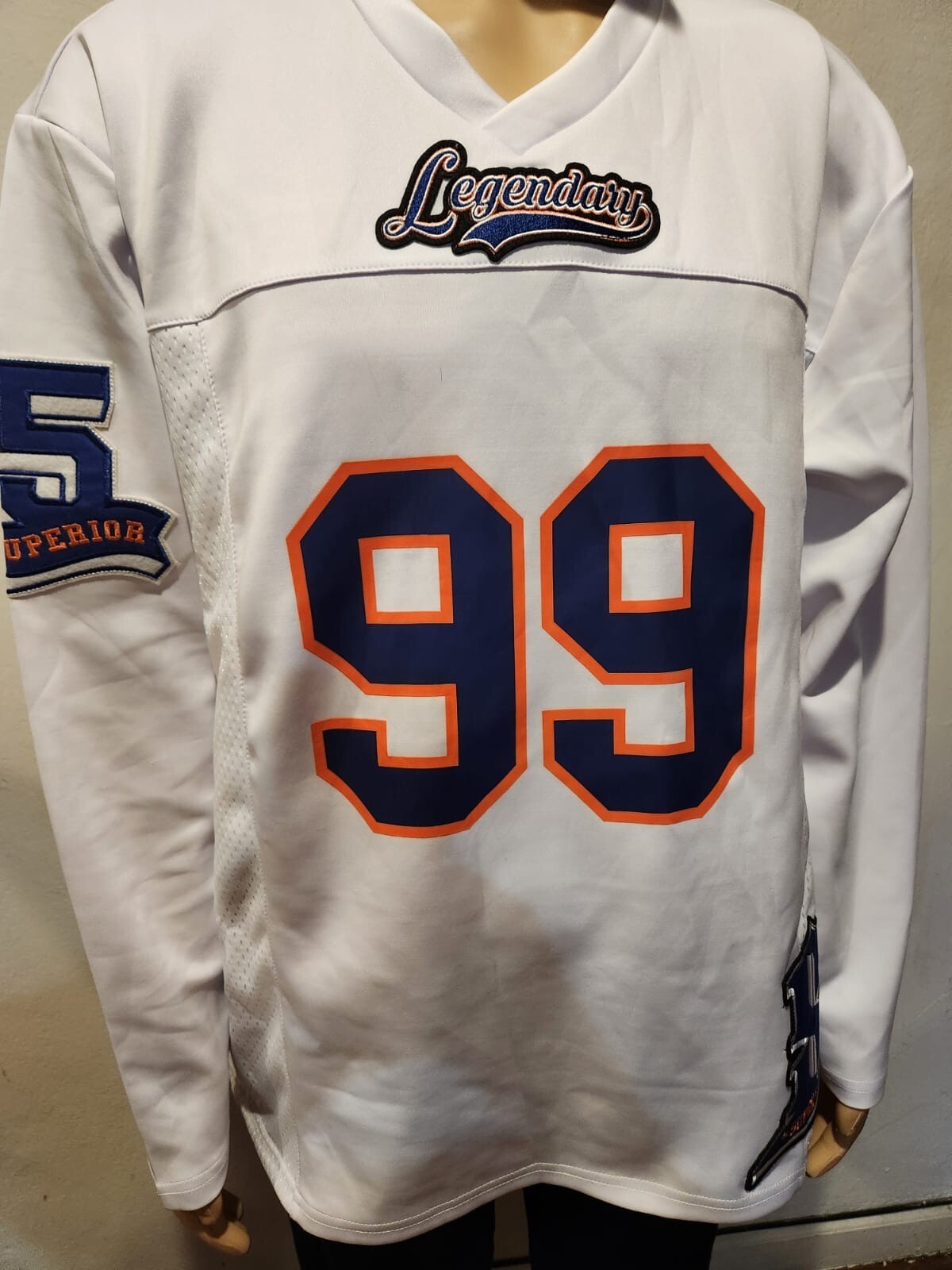 Men's Switch Remarkable Legendary Champions White Hockey Jersey Shirt size XL gallery