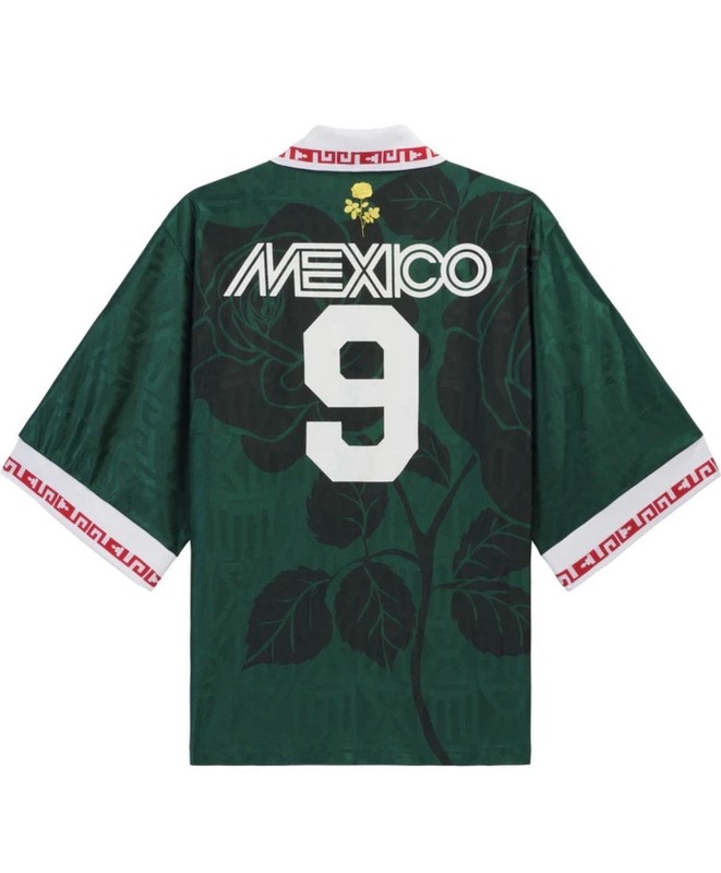 Willy Chavarria Adidas Mexico Soccer Jersey - Size M - Green - KU7803 gallery