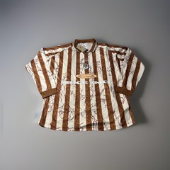 NEW Nike INC Air “Victory” Retro Style Jersey Brown Striped LS Men’s XL