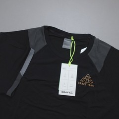 Craft Pro Trail Fuseknit S/S Tee Slate-Flex Wicking Quick Dry Tight Fit Size XL