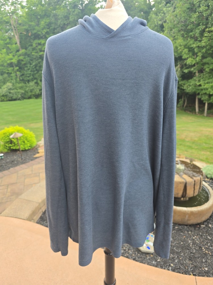 NWT LULULEMON License To Train LS Hoodie Top Men's XXL STLB Steel Blue