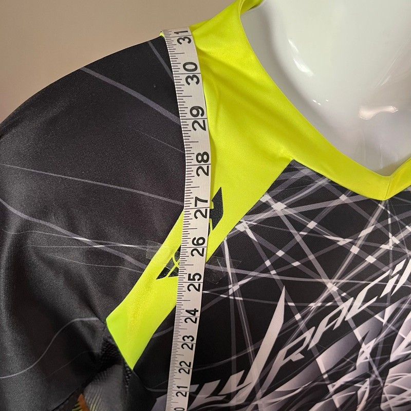 Fly Racing Evolution 2.0 Spike Jersey Mens Small Black Yellow Long Sleeve gallery