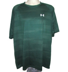 Under Armour Men’s Green w/ Pattern Heatgear Loose 2X