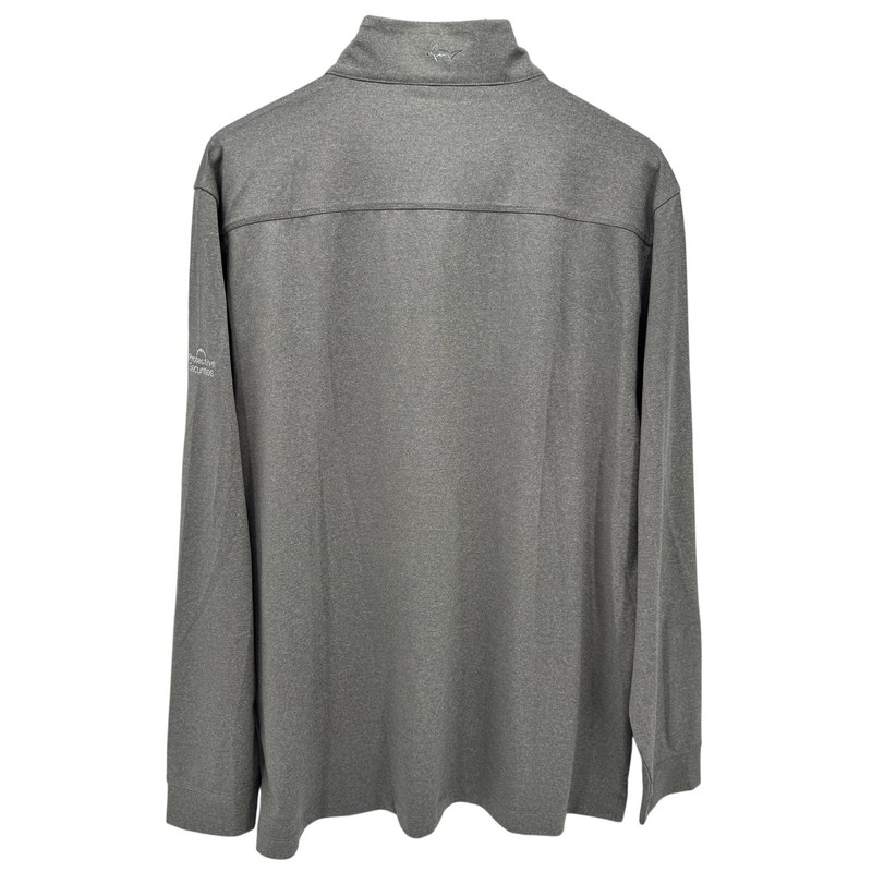 Greg Norman 1/4 Zip Play Dry Pullover Mens XL PROTECTIVE SECURITIES Logo NEW gallery