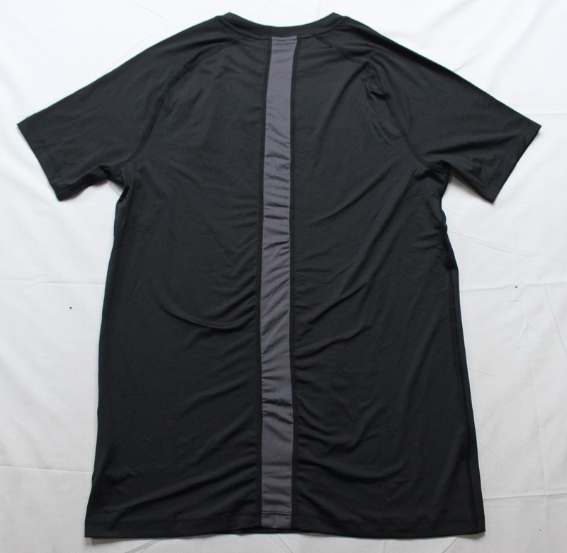 MP Men's Plain Short Sleeve 4-Way Stretch Tempo T-Shirt AP2 Black Small gallery