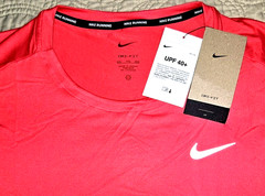 NEW NIKE, MENS XXL, ELEMENT DRI-FIT UV🌞LONG-SLEEVE RUNNING🩷SHIRT, MSRP $60.00!