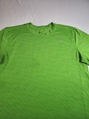 Nike Performance Shirt Men’s XL Green Short Sleeve Dri Fit Active Activewear Tee