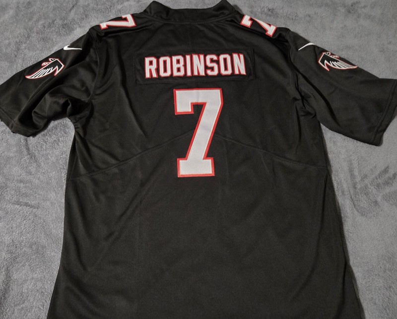 Fast Free Shipping! Large Bijan Robinson Atlanta Falcons ALT Stitched Jersey 7 gallery
