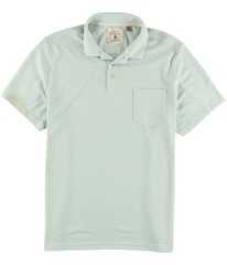 Tasso Elba Mens Slub Polo Shirt, minnow, 2XL