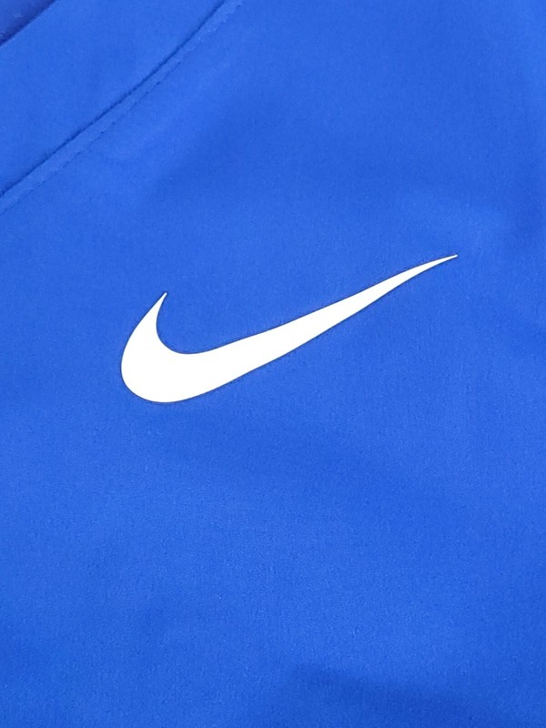 New Nike MLB Baseball Jacket Short Sleeve Shirt Cage Royal Blue 897383-493, XS gallery