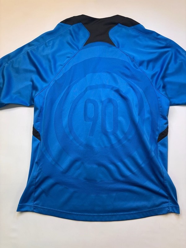 Vintage Nike Total 90 T90 Training Jersey Blue Black gallery