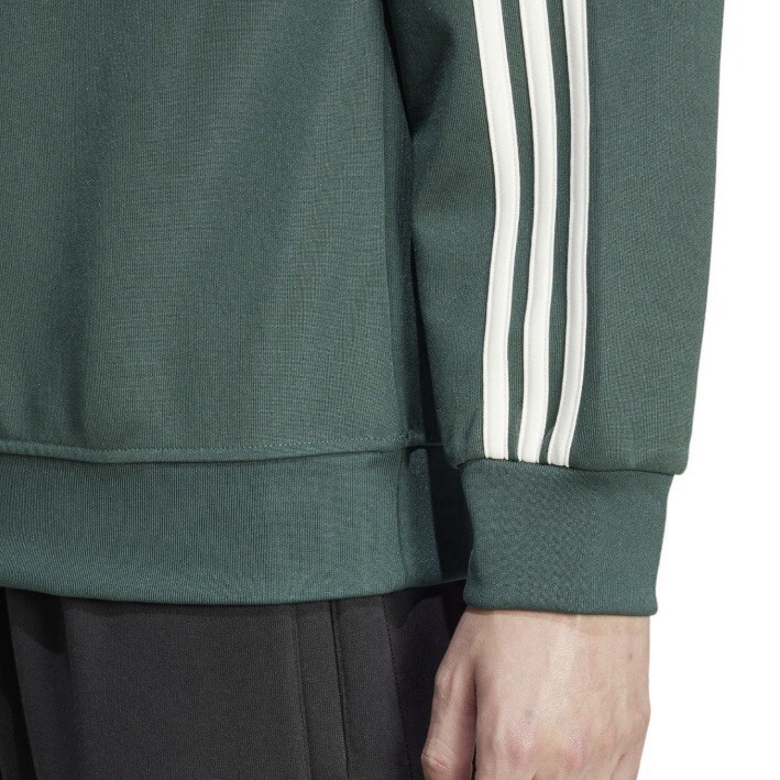 Adidas Originals Adicolor Green Funnel Neck Track Top Jacket Men Size New IZ2502 gallery