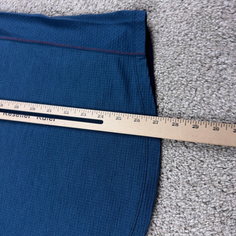 Icebreaker Shirt Mens Medium Blue Base Layer Merino Woo 260 Zone Thermal Hiking gallery