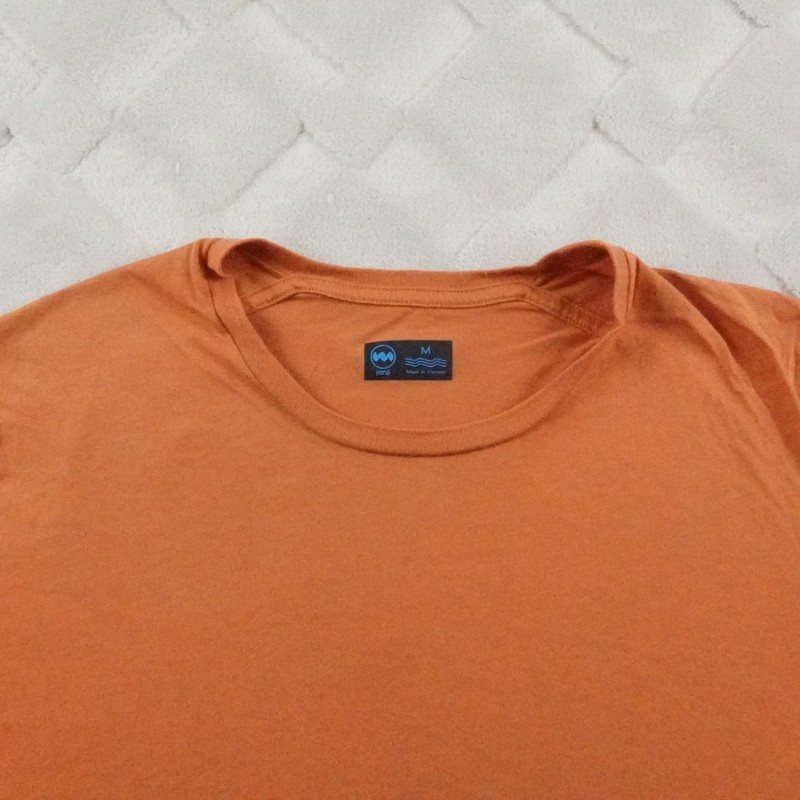 Janji Runterra Shirt Mens Medium Orange Short Sleeve Athletic Tee gallery