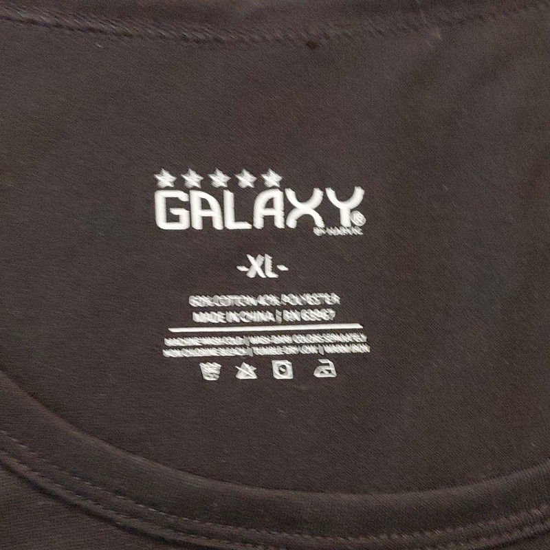 GALAXY by HAWK Woman's XL Black Tank Top Flamingo Print Cotton Blend Sleeveless gallery