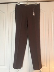 Peter Millar Flat Front Golf Pants -Chocolate Brown -Waist 34 Inseam 34 NWT-$125