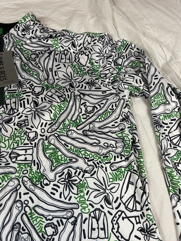 NWT PINS & ACES AUGUSTA MASTERS 2022 LIMITED EDITION TOPO 1/4 ZIP SIZE M gallery