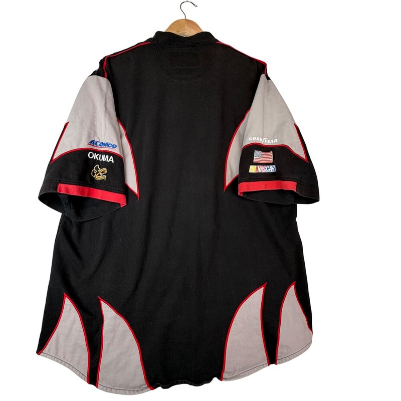 Chase Authentics Kevin Harvick Goodwrench NASCAR Racing Shirt XL Y2K Sponsor gallery