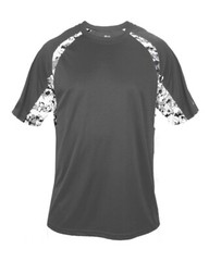 Badger Sports Adult Digital Camo Hook Size M Gray White Black Soccer Jersey New