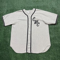 Vintage 80s Empire Sporting Goods Baseball Jersey Men’s Size XL Gray Made In USA