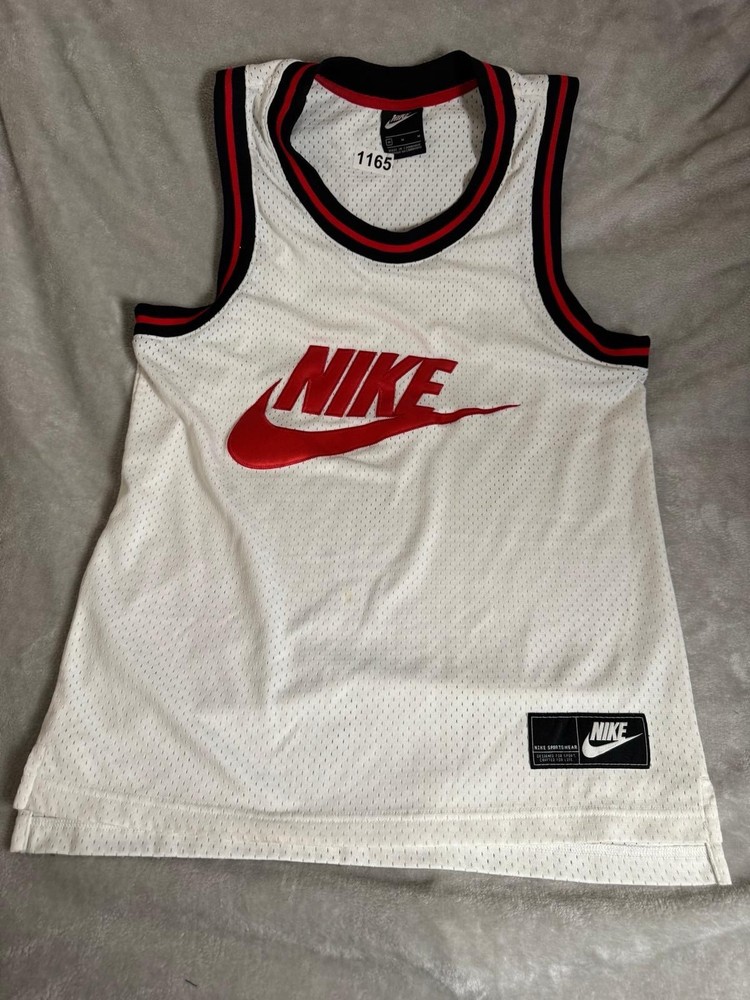 Nike Jersey Mens Medium Multicolor Swoosh Sportswear Athleisure Basketball