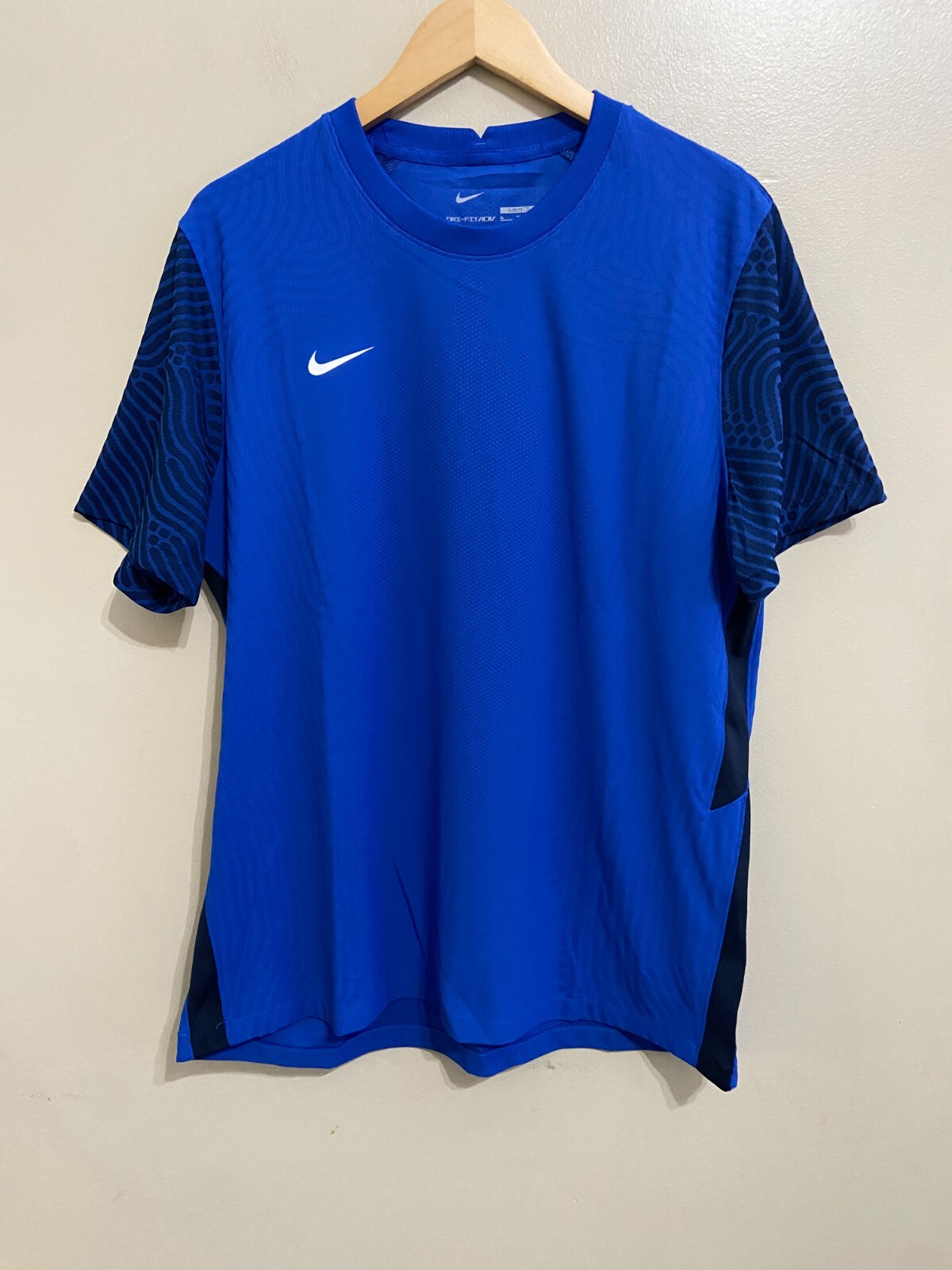 Nike Vaporknit III Soccer Football Soccer Jersey Blue Men’s M CW3133-480 $70 gallery